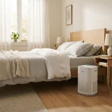 asset_310cc851b4c75405 Winix A231 air purifier running beside a bed for allergy relief